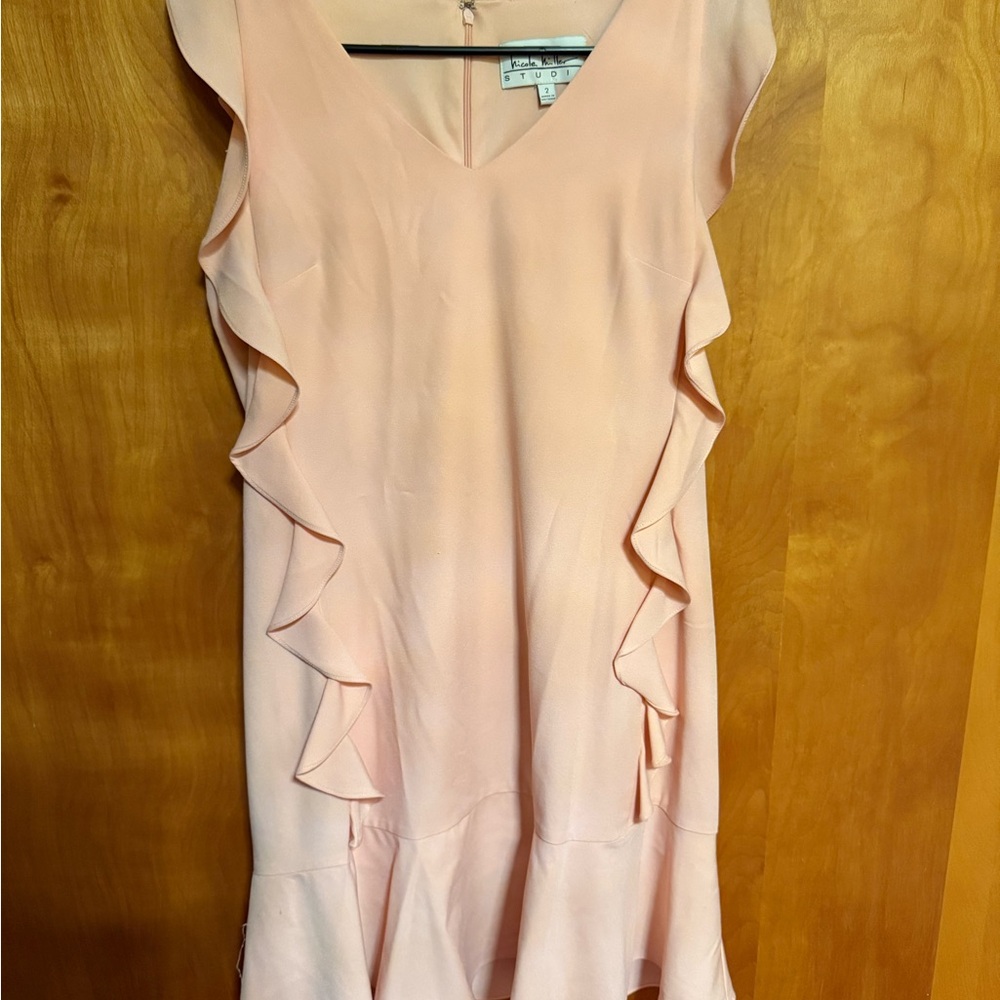Flirty & Fun Pink Ruffle Formal Dress - Picture 2 of 6